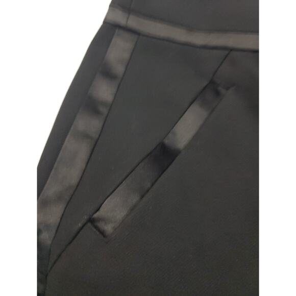 Ann Taylor Loft Petite Pants Black Size 4P Polyester Blend Marisa Pockets Zipper - Picture 11 of 14